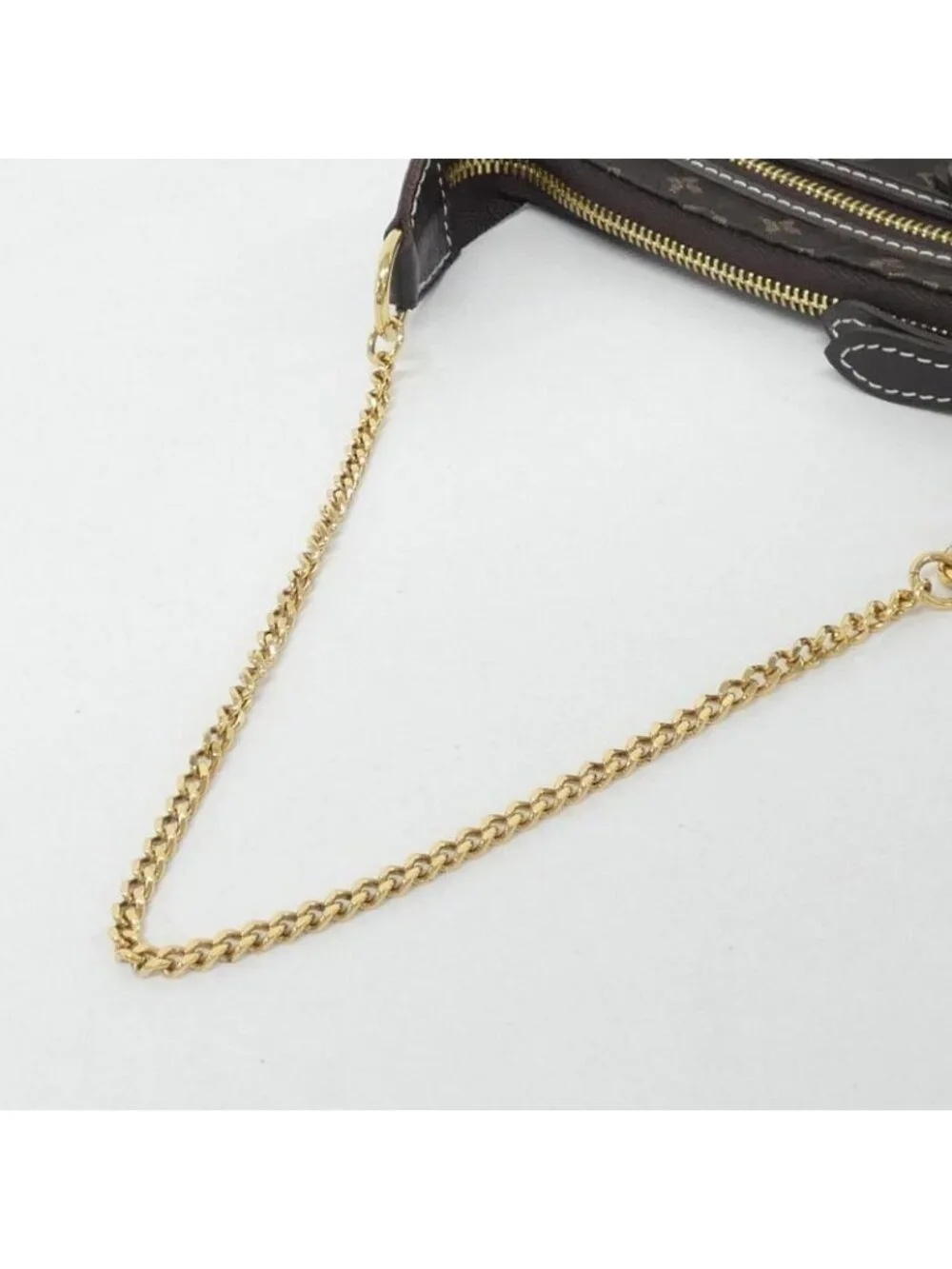 Louis Vuitton Monogram Mini Lin Pochette Pouch - Picture 4 of 8